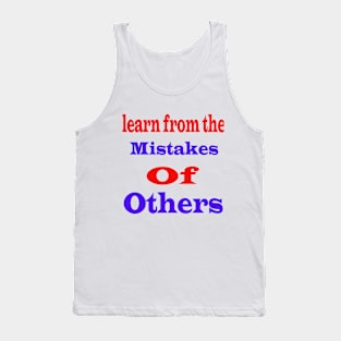 learn Tank Top